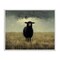 Stupell Industries Black Sheep in Field Black Framed Giclee Art, design by Arlington Prints